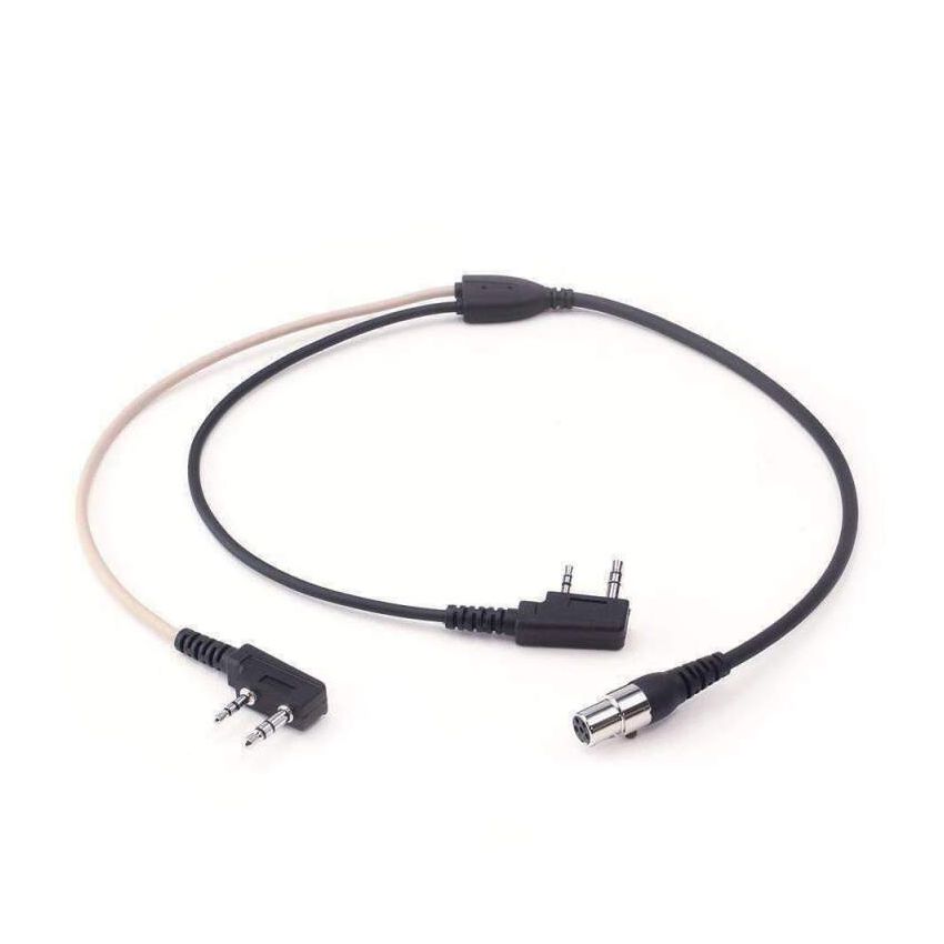 Rugged Radios SPLITTER-RH-LSO DUAL RADIO Splitter - Connect 2 Radios with 1 Listen Only and 1 Transmit and Receive