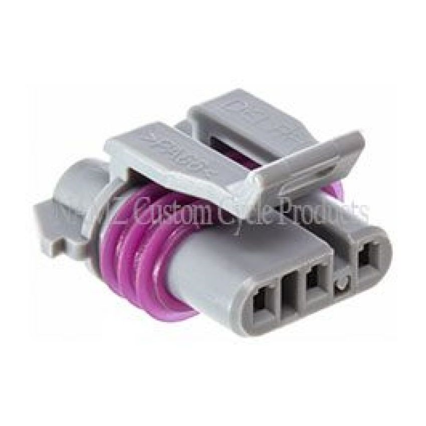 NAMZ ND-12129946-B 1998+ V-Twin OEM MAP Sensor Connector w/Terminals & Secondary Lock (HD 72230-98)