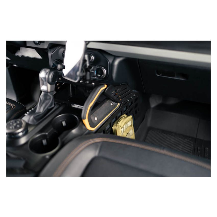 DV8 Offroad CCBR-01 DV8 21-23 Ford Bronco Center Console Molle Panels & Bridge