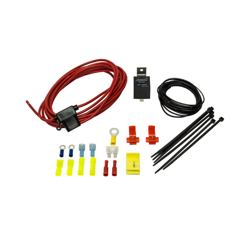 Kleinn Air Horns 6851 Kleinn 12 Gauge Compressor Wiring Kit/ 40A Relay/ 13 ft w/ 30 Amp ATC Fuse Holder