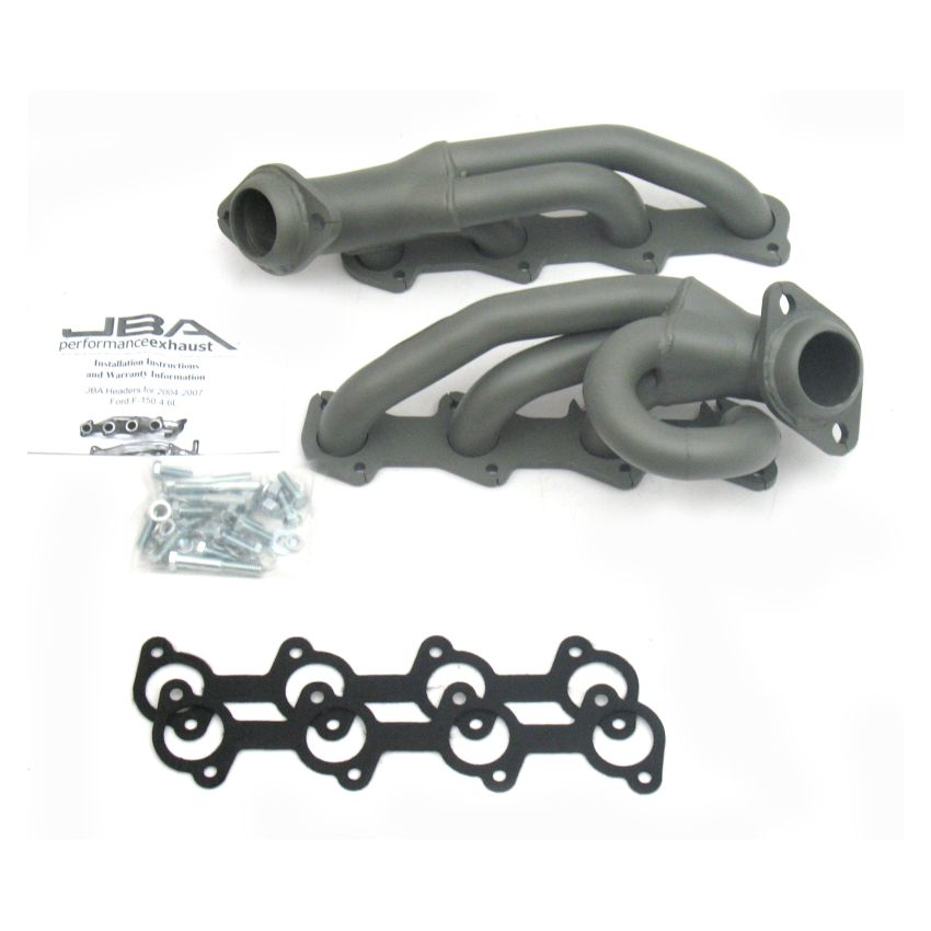 JBA 04-08 Ford F-150 4.6L 2V 1-1/2in Primary Ti Ctd Cat4Ward Header