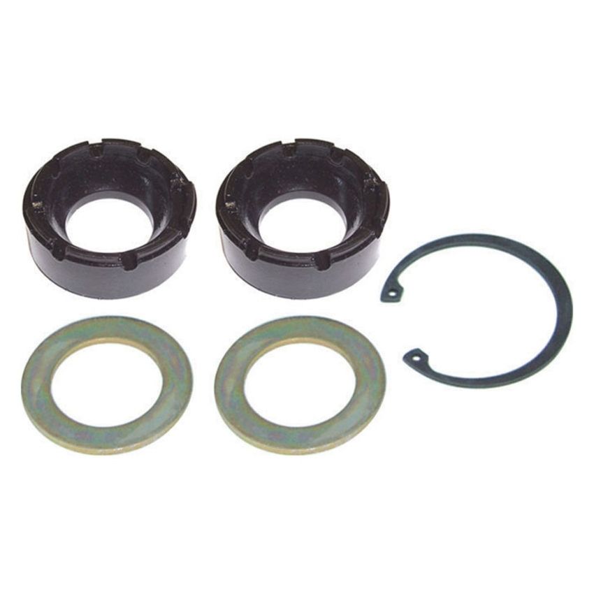 RockJock Johnny Joint Rebuild Kit 2.5in w/ 2 Bushings 2 Side Washers 1 Snap Ring