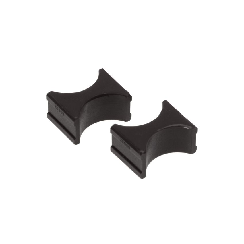 Prothane 19-1721-BL Universal Shock Reservoir Mounts - 2.0/2.0 Diameter - Black