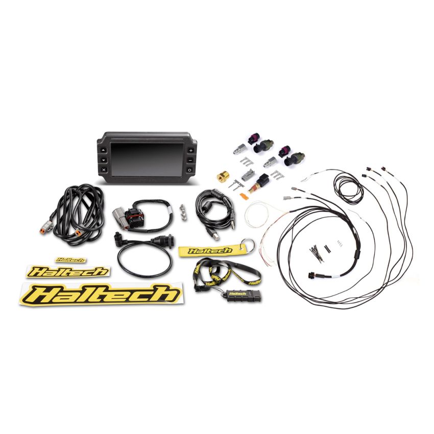 Haltech Stand Alone IC-7 Color Dash (Classic) Install kit - CAN