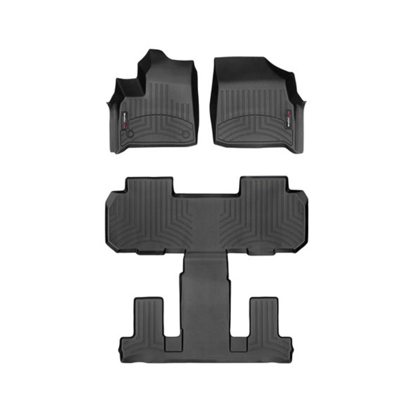 WEATHERTECH WEA441228-1-2 Black Front and Rear Flo orliners 18-   Traverse