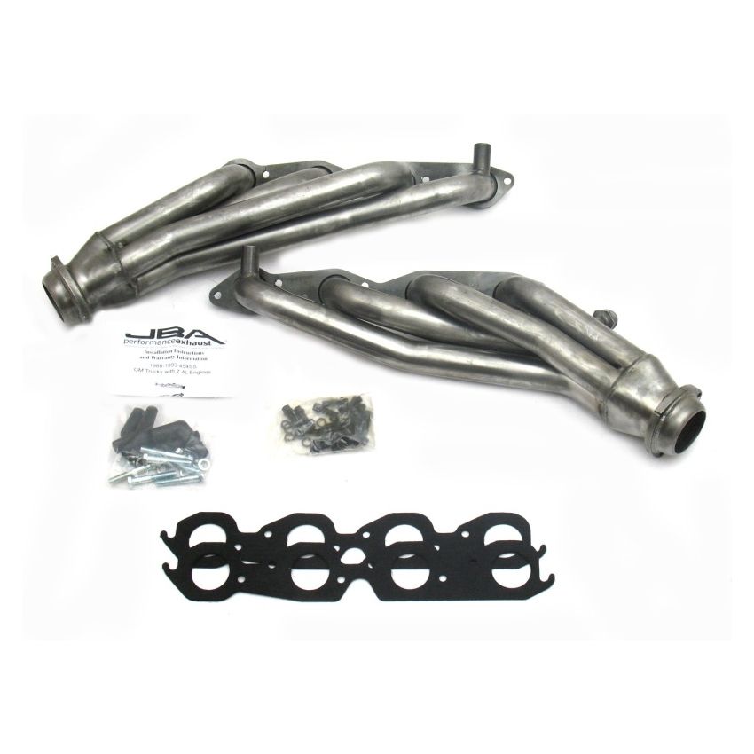 JBA 96-00 GM Truck 7.4L Voretc w/EGR & A.I.R. 1-3/4in Primary Raw 409SS Cat4Ward Header