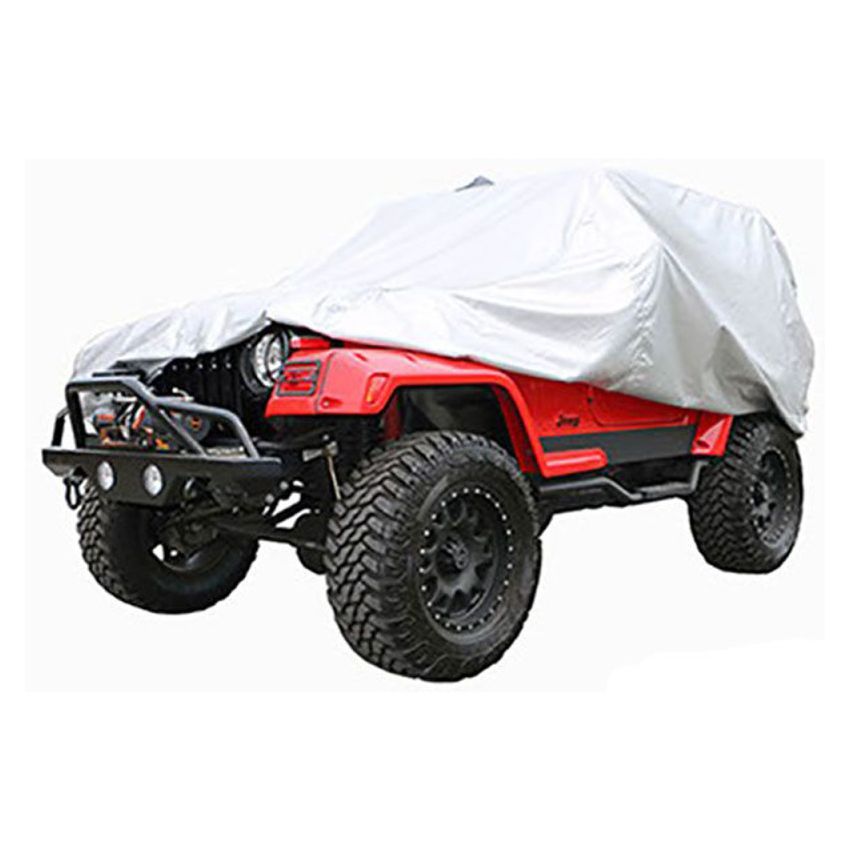 Rampage 1976-1983 Jeep CJ5 Car Cover 4 Layer - Grey