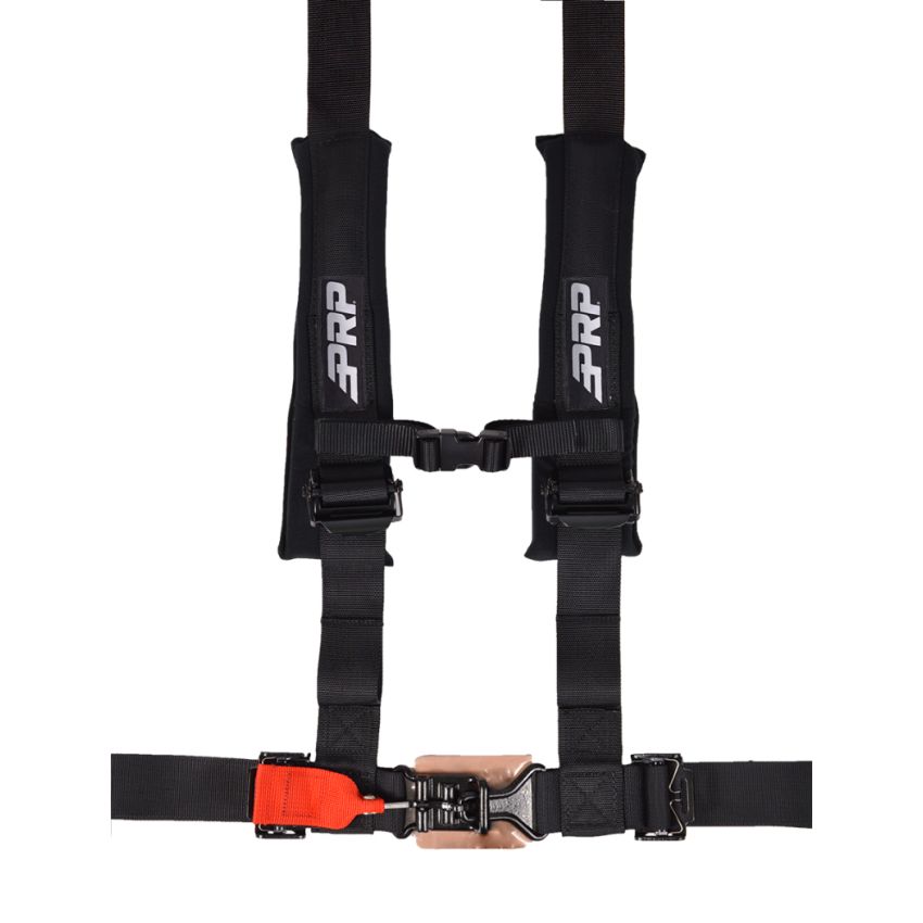 PRP 4.2 Harness with Latch / Link Lap Belt- Black