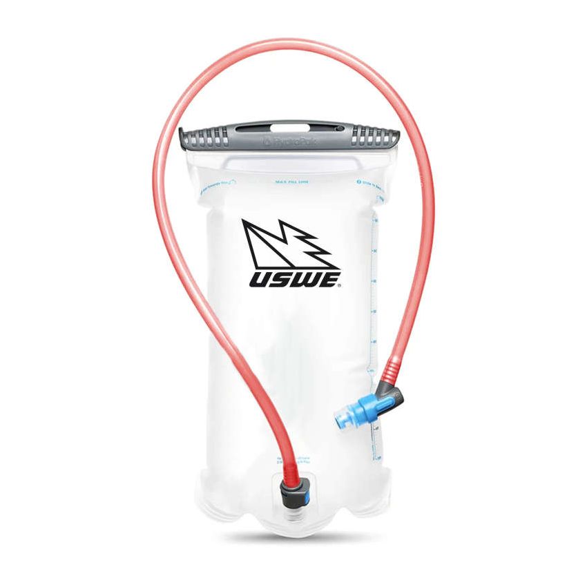 USWE 101219 Elite Hydration Bladder Plug-N-Play Tube Hydraflex - 1.0L