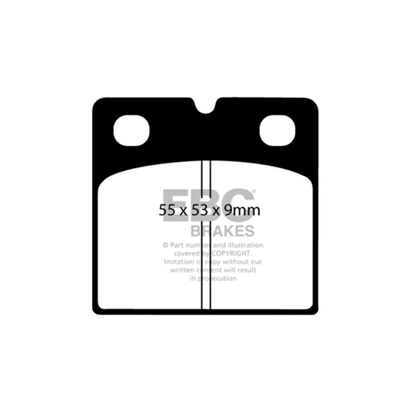 EBC 04-12 Aston Martin DB9 Parking Brake Ultimax2 Rear Brake Pads