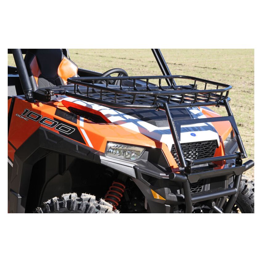 Seizmik 58-08074 16-23 Polaris General Hood Rack - Black