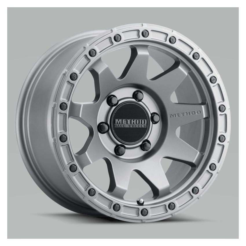 Method MR317 18x9 +18mm Offset 6x135 87mm CB Matte Titanium Wheel