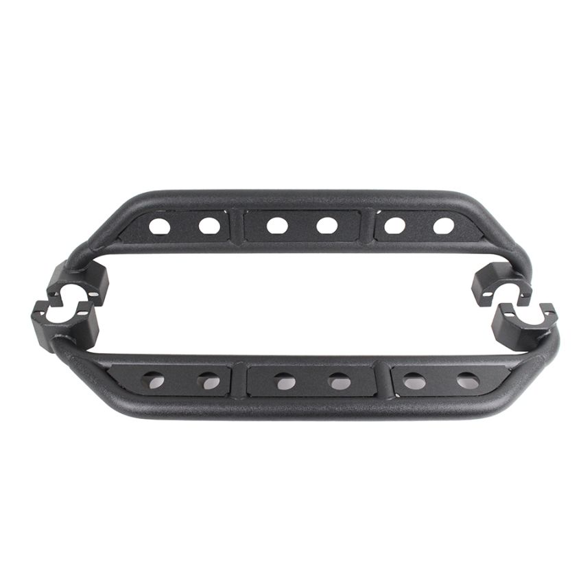 Fishbone Offroad FB23071 07-18 Jeep Wrangler JK 2 Door Steel Side Steps - Black Textured Powdercoat