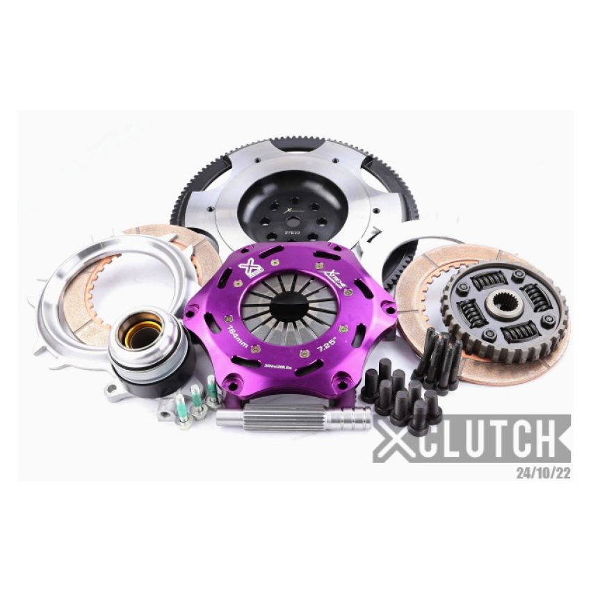 XClutch XKTY18628-2B Clutch - 7.25in Twin Sprung Ceramic