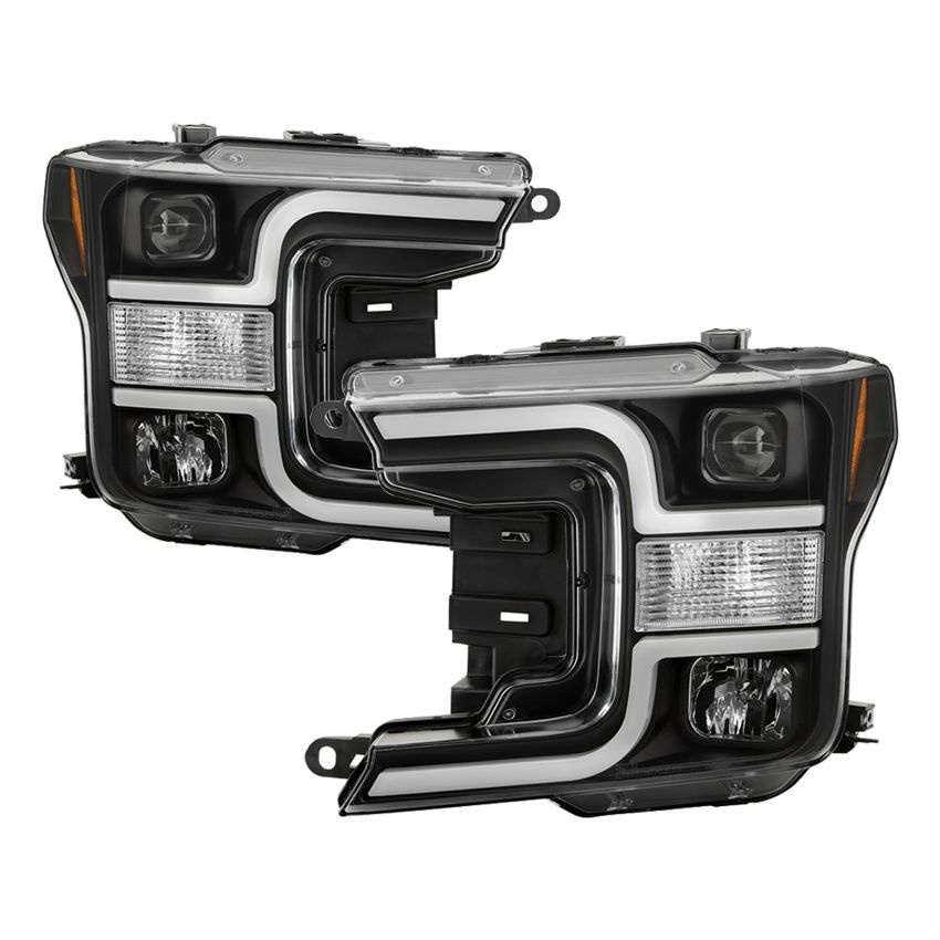 SPYDER 5086624 Projector Headlights - Black