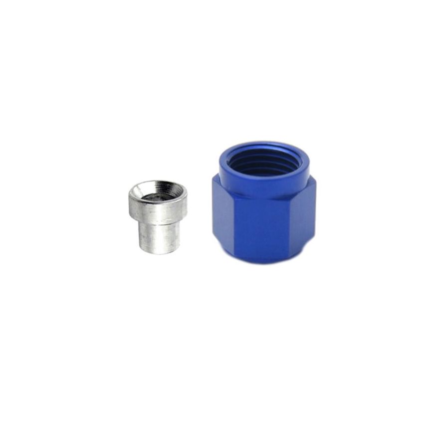 Nitrous Express 80090 3AN B-NUT & SLEEVE (BLUE) EA.