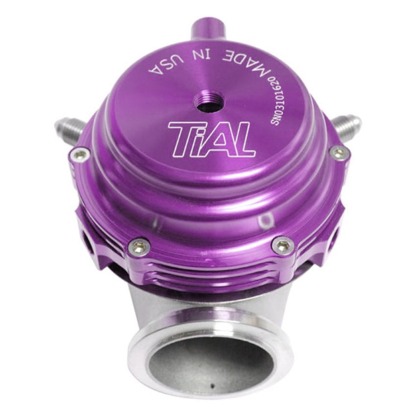 TiALSport MVR Wastegate 44mm (All Springs) w/V-Band Clamps - Purple