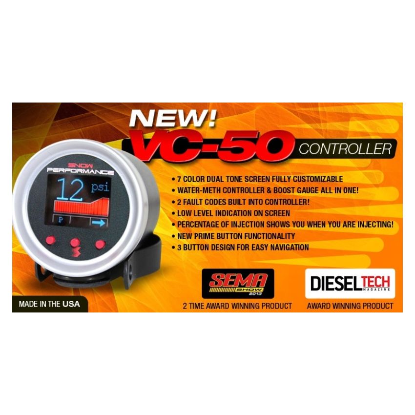 Snow Performance 07-17 Cummins 6.7L Stg 2 Boost Cooler Water Injection Kit (SS Braid Line & 4AN)