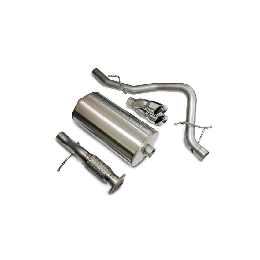 Corsa 07-08 Chevrolet Tahoe 5.3L V8 Polished Sport Cat-Back Exhaust