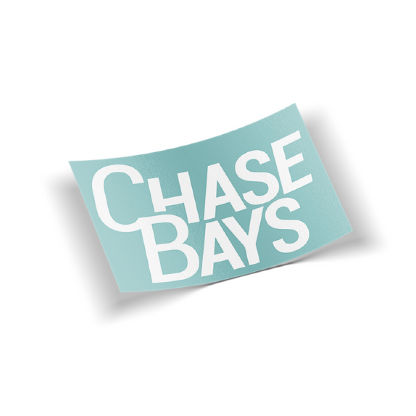 Chase Bays CB-U-6STICKER Logo Sticker