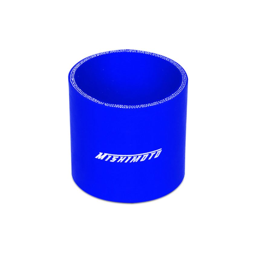 Mishimoto 2.5 Inch Blue Straight Coupler