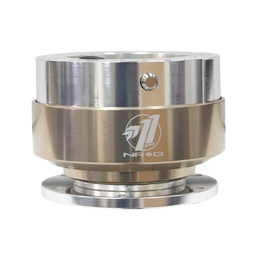 NRG SRK-100TI Quick Release Gen 1.5 - Silver Body / Titanium Chrome Ring