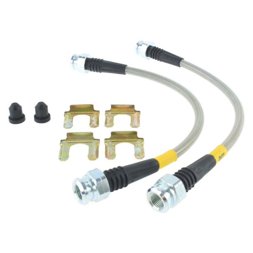 StopTech 12-16 Ford Fiesta Stainless Steel Rear Brake Lines