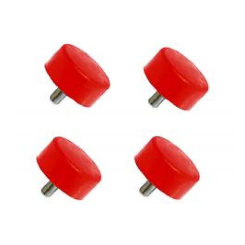 Prothane 18-1301 Toyota Tacoma Front Bump Stops - Red