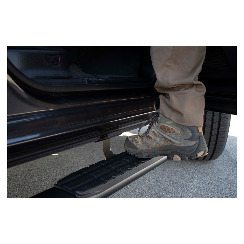 Fishbone Offroad FB21374 2019+ Dodge Ram 1500 Quad Cab Oval Side Steps - Black Textured