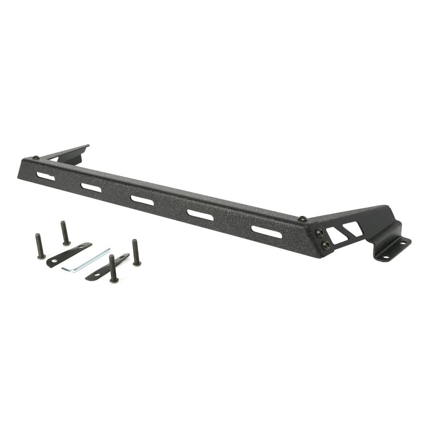 Rugged Ridge 07-18 Jeep Wrangler JK Textured Black Hood Mounted Light Bar