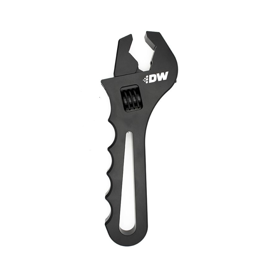 DeatschWerks Adjustable AN Hose End Wrench - Black Anodized