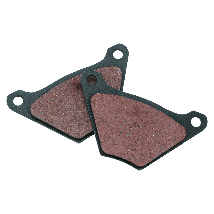 TwinPower 592351 Twin Power 72-80 Banana Caliper Organic Brake Pads Replaces H-D 44135-74 44029-82 44098-77 44032-79