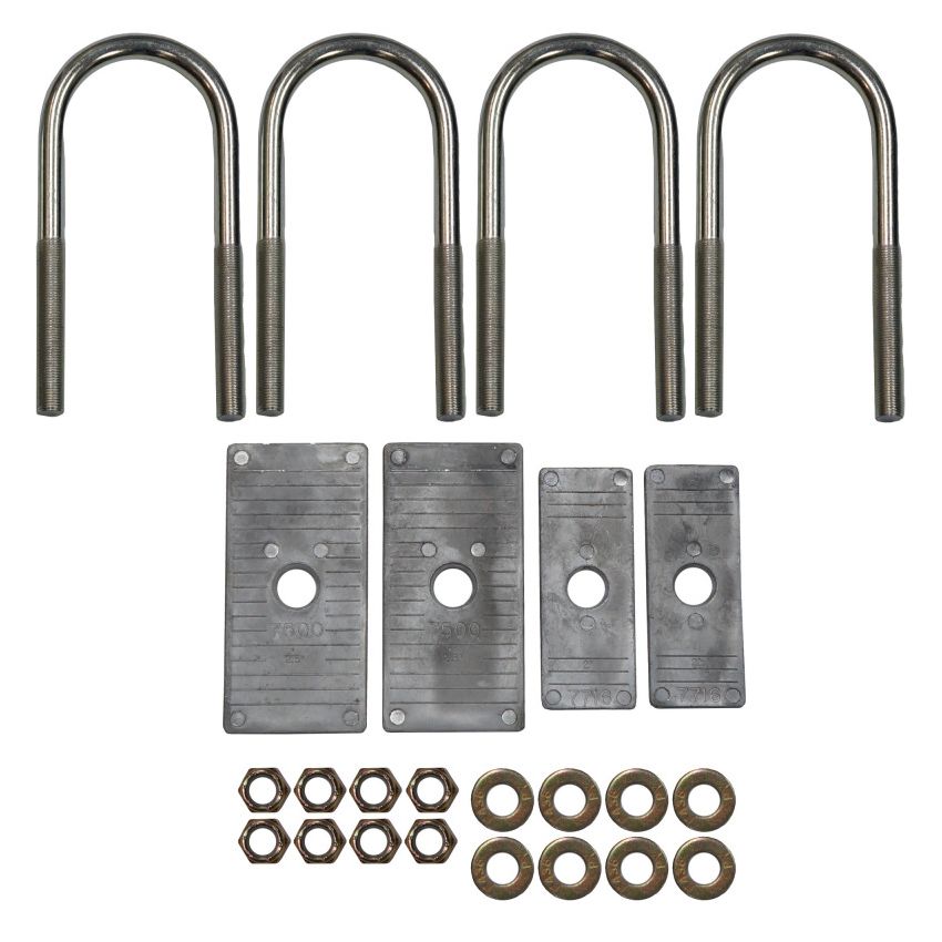 Rancho RS711 Leaf Spring Axle U-Bolt Kit