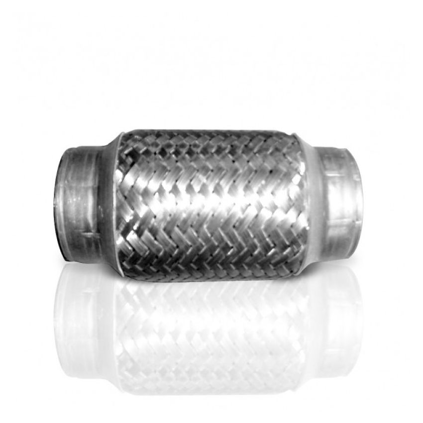 Stainless Works 1.75in Flex Joint x 4in Long - Stainless Steel Ends