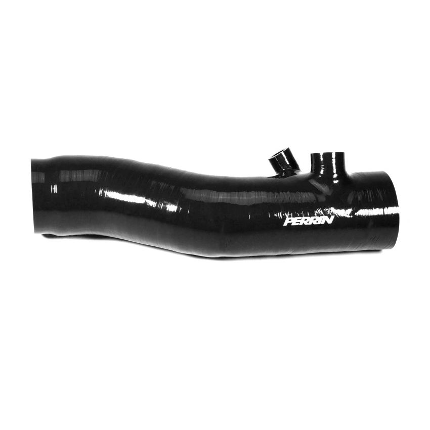 Perrin 2022+ Subaru WRX Black 3in Turbo Inlet Hose w/ Nozzle