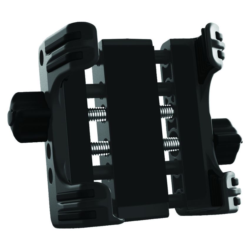 Kuryakyn 1693 Tech Connect Standard Device Holder 1-5/8in to 3-5/8in Wide Black