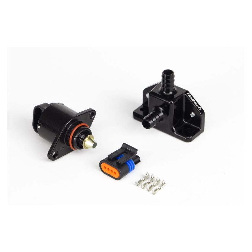 Haltech HT-020305 Billet 2 Port Housing w/2 Screw Style Motor Idle Air Control Kit