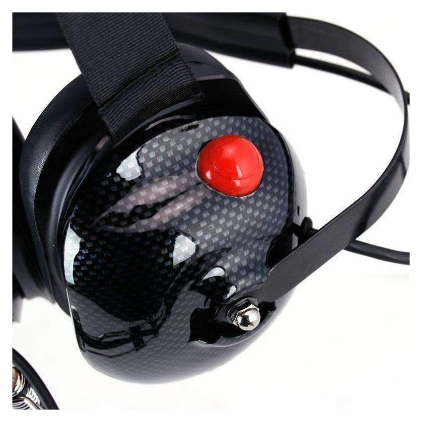 Rugged Radios H42-RED H42 Behind the Head (BTH) Headset for 2-Way Radios Red