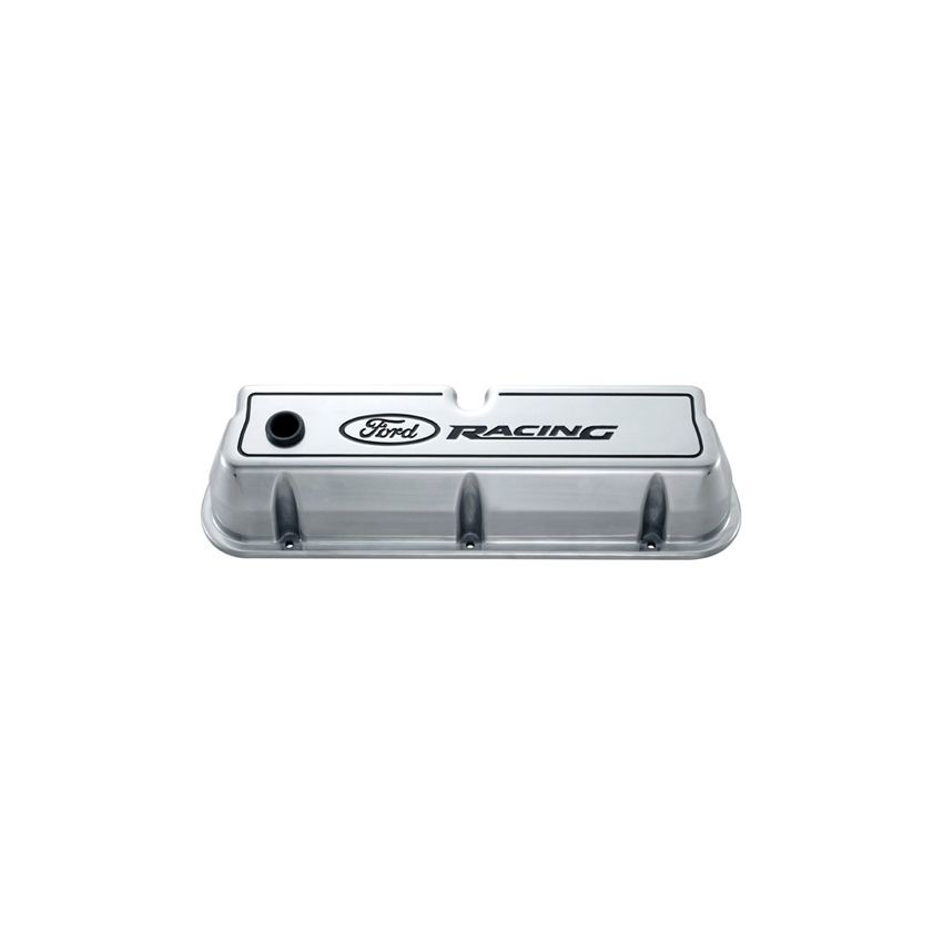 Ford Racing 302-001 Ford Racing Logo Die-Cast Valve Covers Polished