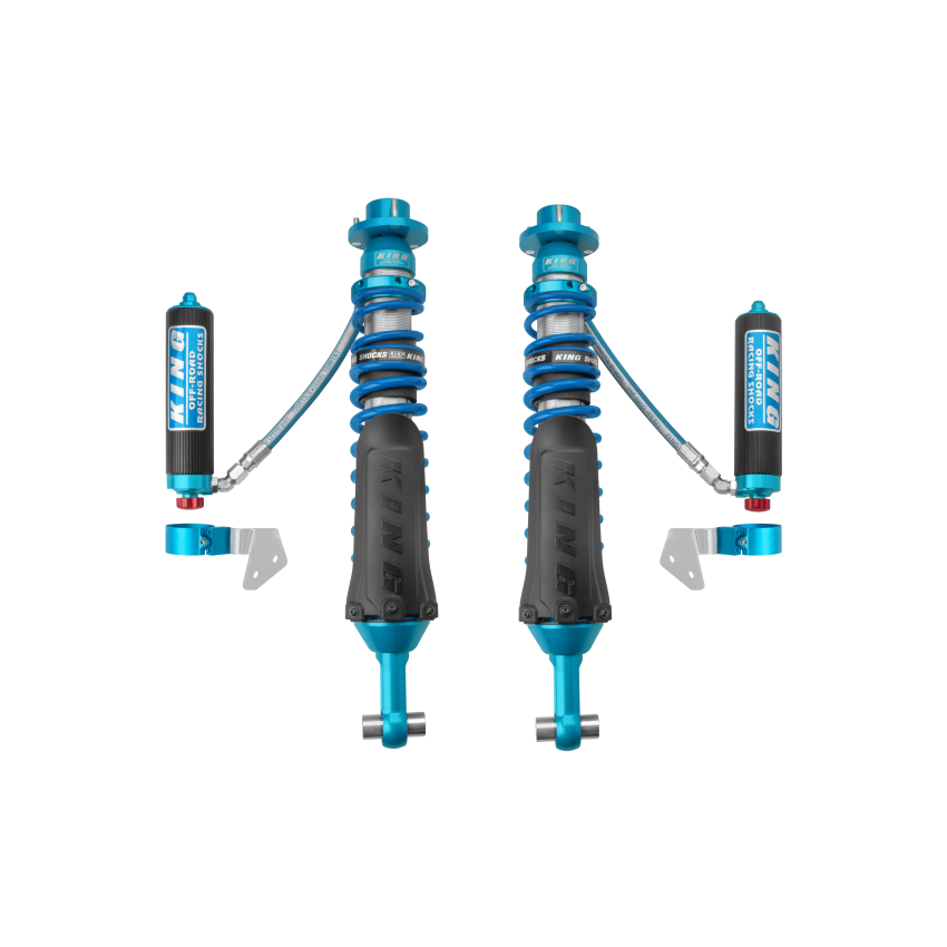 King Shocks 25001-393A 2021 Ford Bronco Rear 2.5 Dia Remote Reservoir Shock w/Adjusters (Pair)