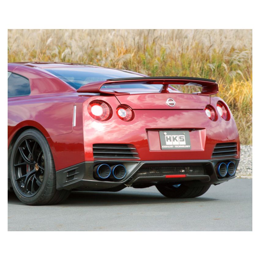 HKS RACING MUFFLER R35 GT-R w/ SILENCER