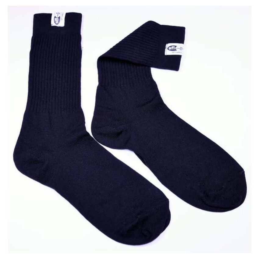 RaceQuip SFI 3.3 Fire Retardant Socks XX-Small -Shoe Size K8-13 Black