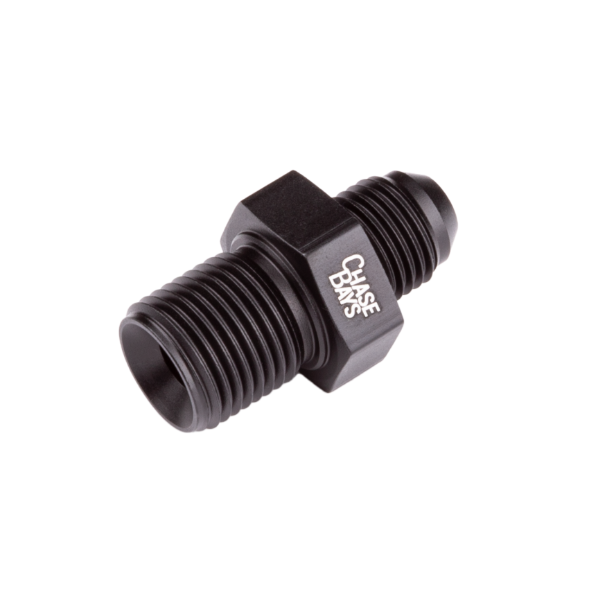 Chase Bays CB-M17FLARE 17x1.5 to 6AN Toyota Power Steering 45 Deg Flare Adapter