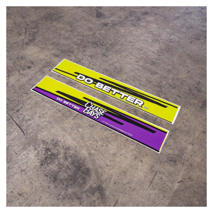 Chase Bays CB-U-BANNER2 Windshield Banner - DO BETTER