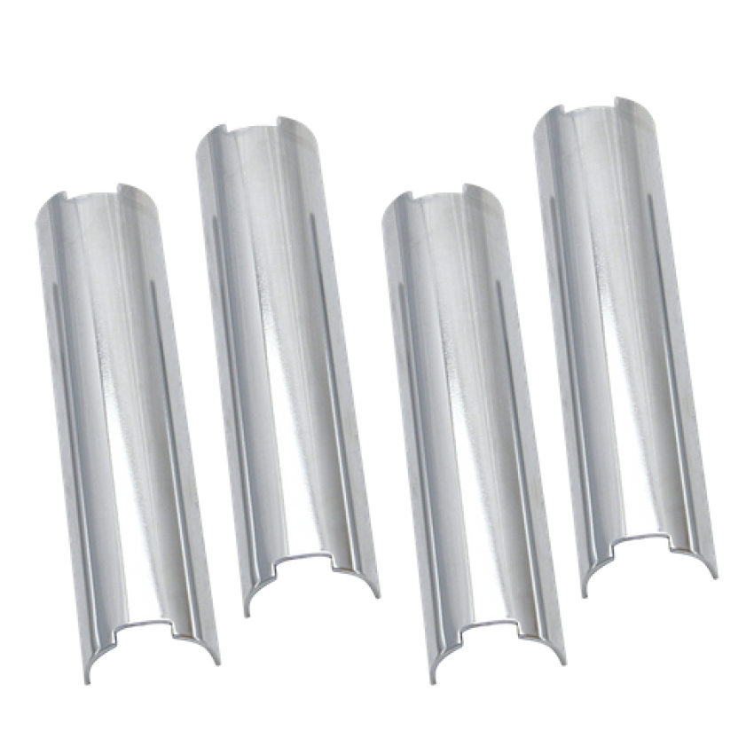 S&S Cycle 93-4100 2.500in Pushrod Cover Keeper Set - Chrome