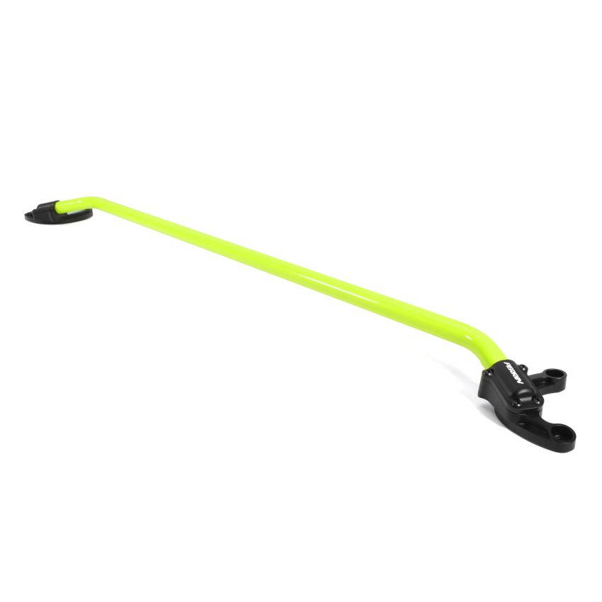 Perrin 2022 Subaru WRX Strut Brace w/ Billet Feet -  Neon Yellow