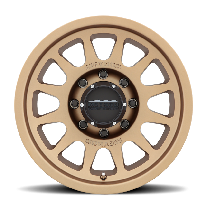 Method Wheels MR70378580900 Method MR703 17x8.5 0mm Offset 8x6.5 130.81mm CB Method Bronze Wheel