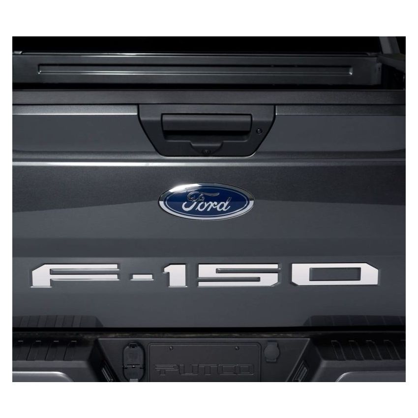 Putco 2021 Ford F-150 Ford Lettering (Cut Letters/Stainless Steel) Tailgate Emblems