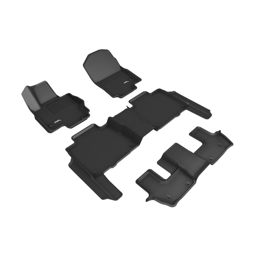 3D MAXpider L1MB13001509 20-24 Mercedes-Benz Gls-Class 7 Seat (X167) Kagu Black R1 R2 R3