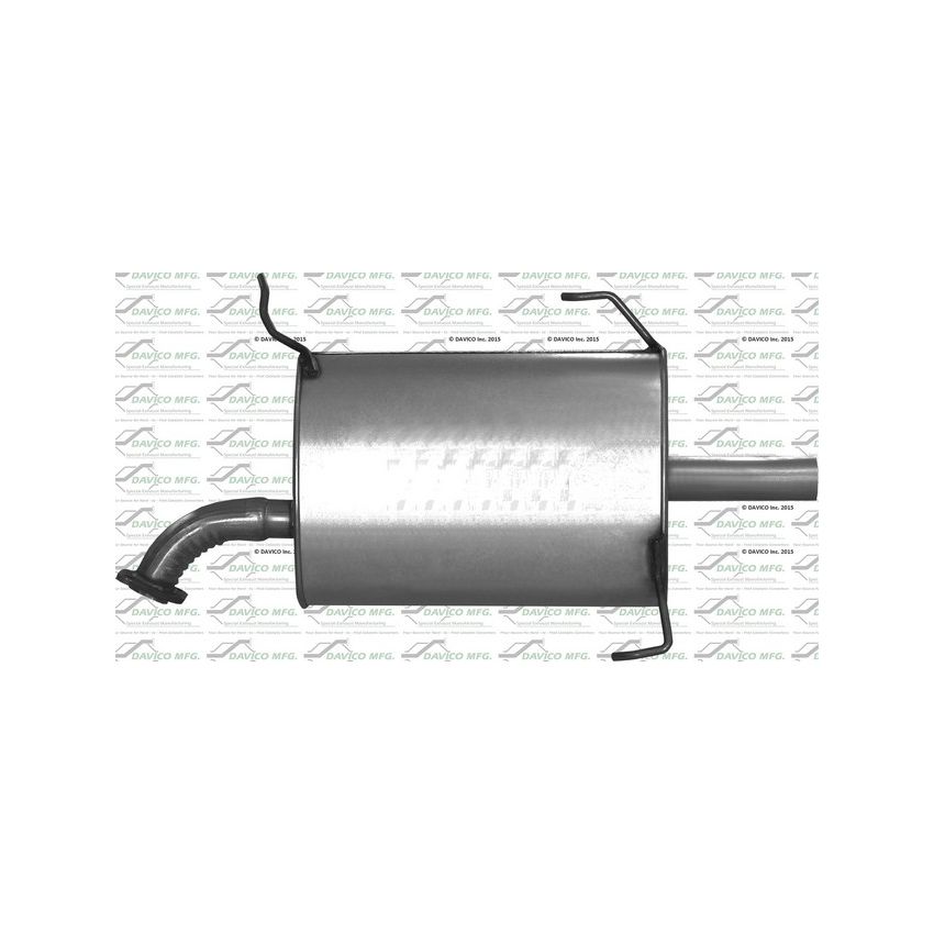 Davico 810568 Exhaust Muffler
